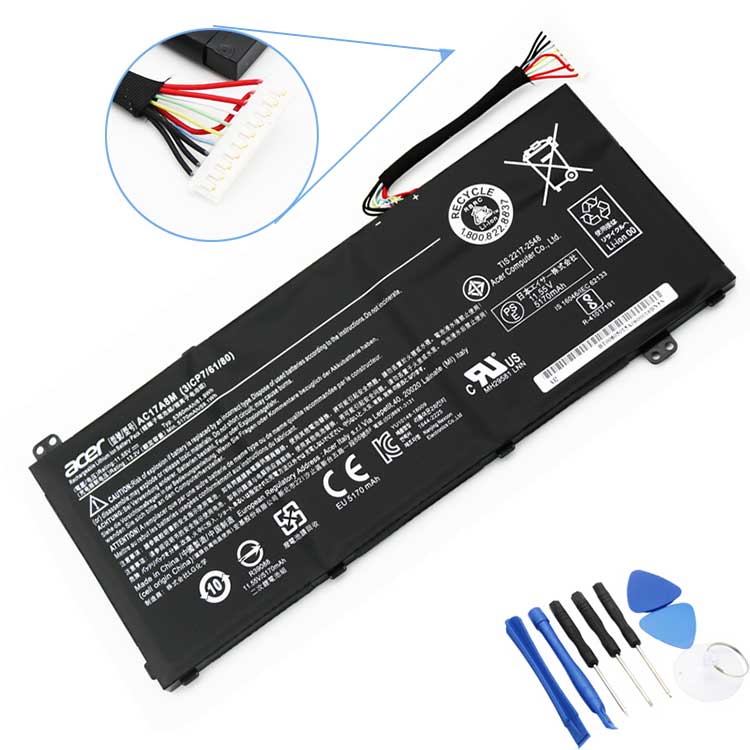AC17A8Mバッテリー
