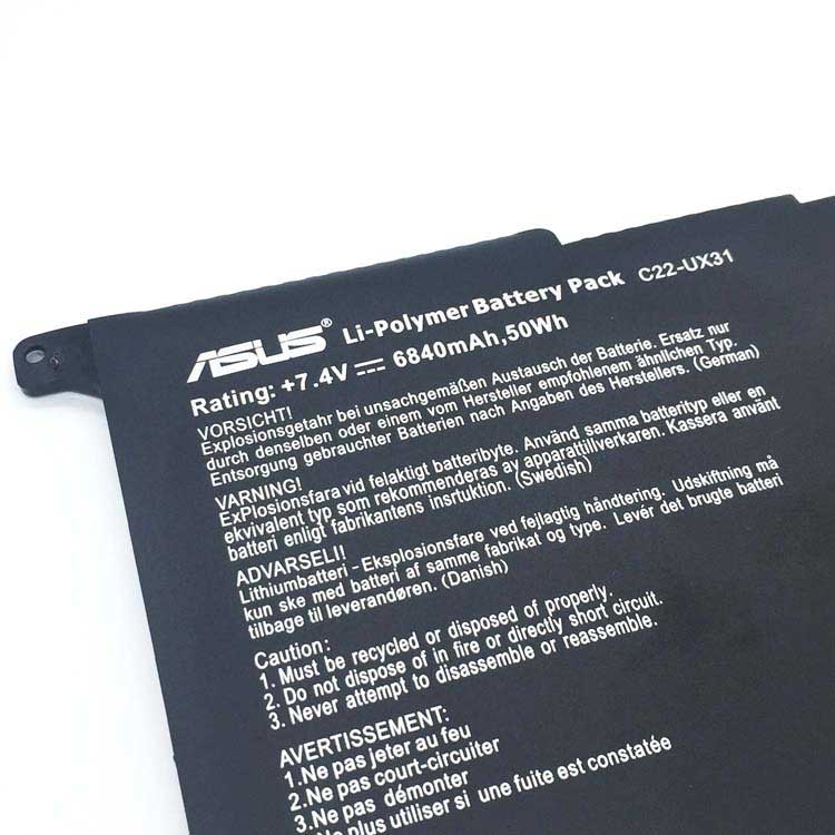 ASUS Asus UX31E-RY003Vバッテリー