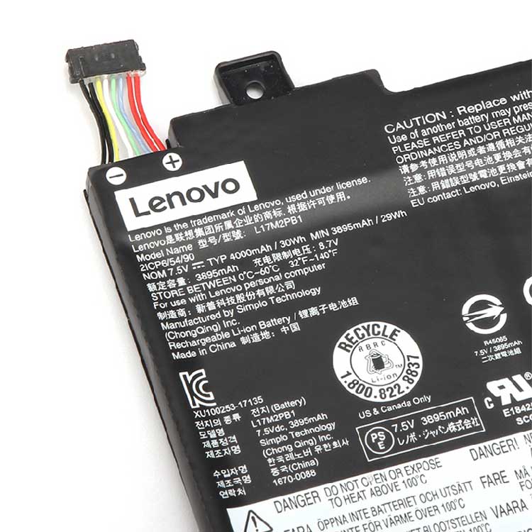 LENOVO L17L2PB1バッテリー