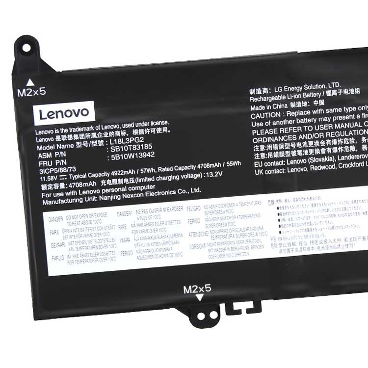 LENOVO L18D3PG2バッテリー