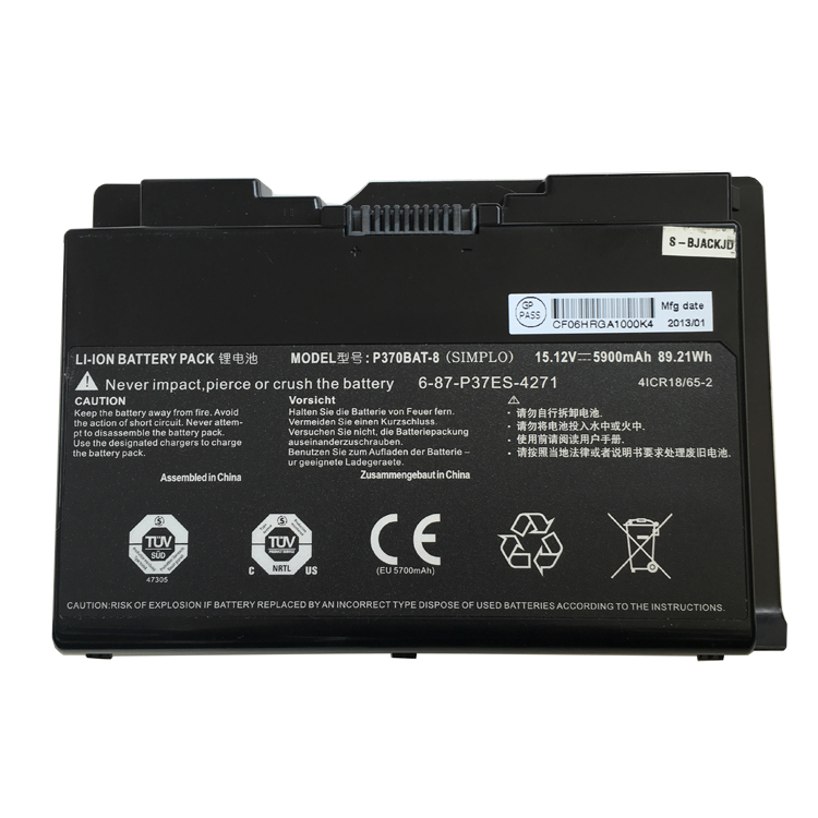 P370BAT-8バッテリー
