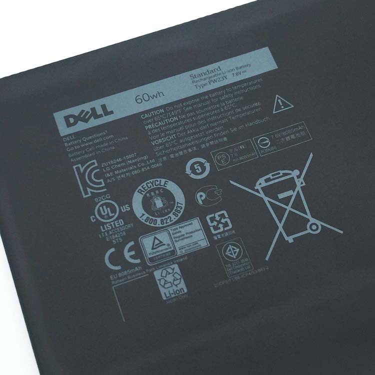 DELL Dell XPS 13-9360-D1605Gバッテリー