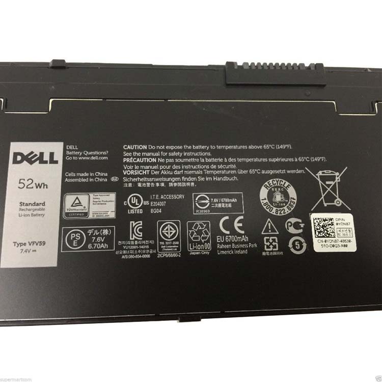 DELL Latitude E7250バッテリー