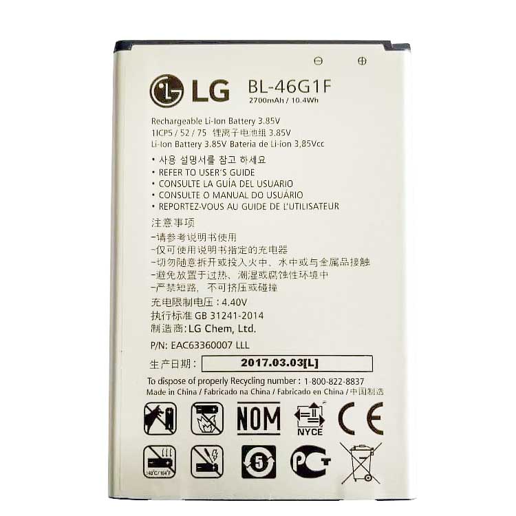 BL-46G1Fバッテリー