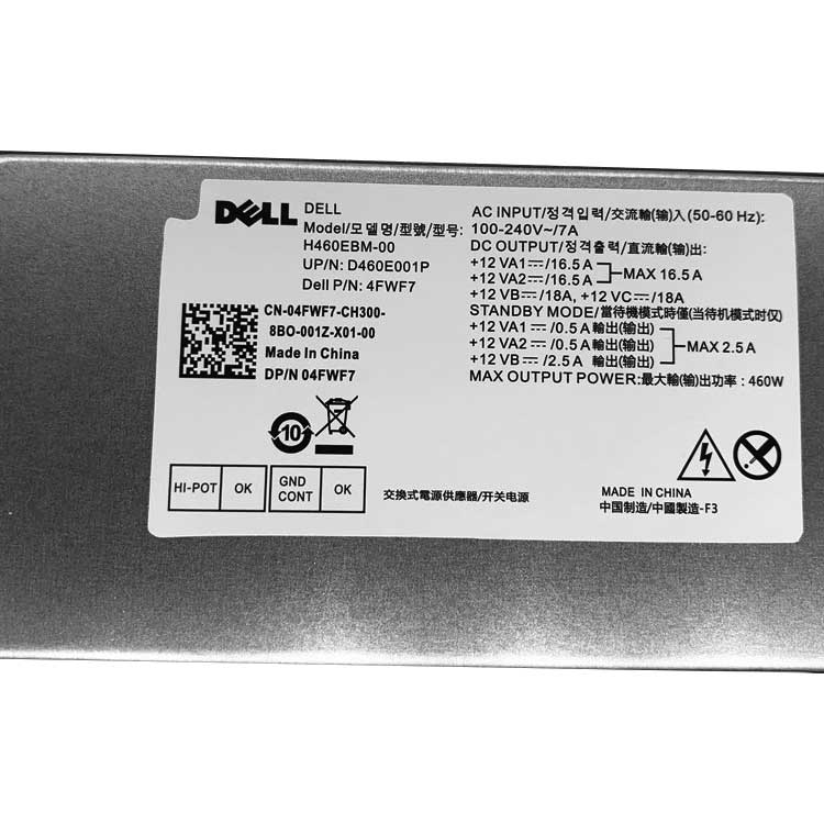 DELL 4FWF7バッテリー
